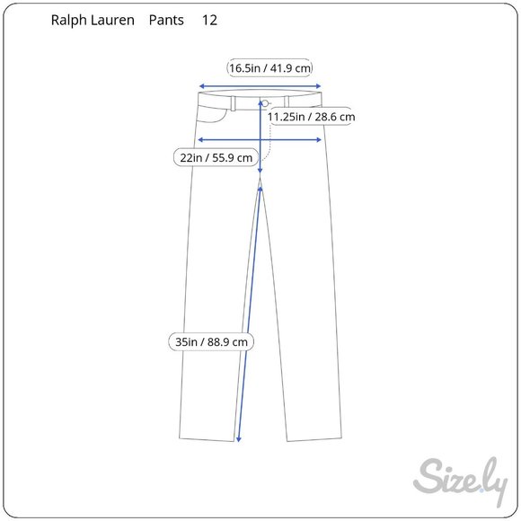 Ralph Lauren Black Label Wool Wide Leg Dress Pants Womens Size 12 Black Stretch - Picture 11 of 11